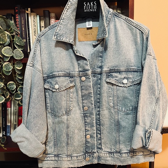 DENIM BASIC CLASSIC JACKET NWOT - Picture 1 of 10